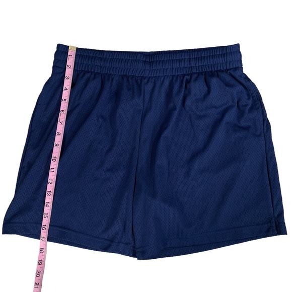 Bcg large navy blue jersey/basketball mesh shorts with drawstring EUC - Picture 7 of 9